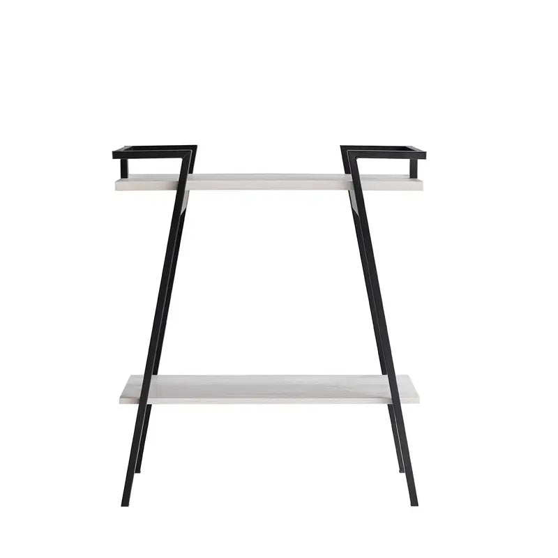 24/7 Shop at Home Yetta Farmhouse Metal 1-Shelf Console Table for Living, Hallway, Bedroom, Dressing Room