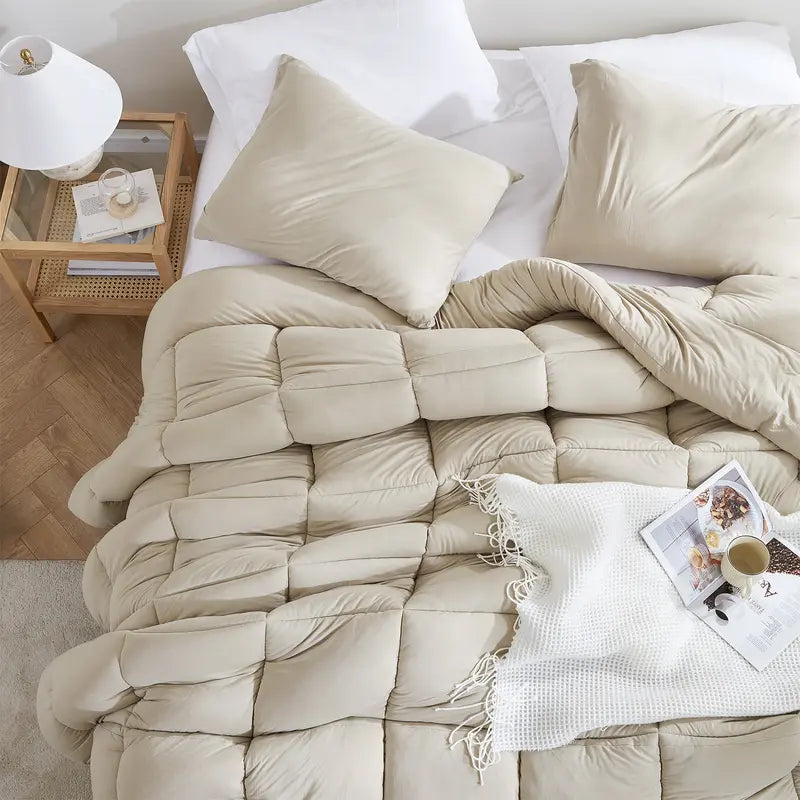 Summertime - Coma Inducer Oversized Comforter - Cement Taupe