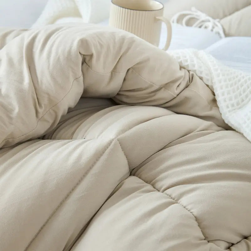 Summertime - Coma Inducer Oversized Comforter - Cement Taupe