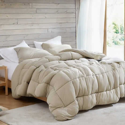 Summertime - Coma Inducer Oversized Comforter - Cement Taupe