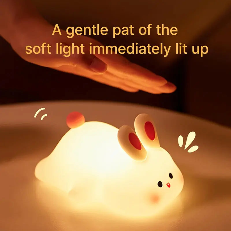 [Spring Sale] DORABOL Toy Duck Night Light with Touch Sensor, LED with Timer, Cute and Squishy, Dimmable Nursery Night Light, Rechargeable Bedside Touch Lamp for Breastfeeding, Pet Toy