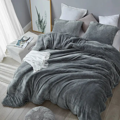 Coma Inducer Oversized Comforter - the Original Plush - Steel Gray