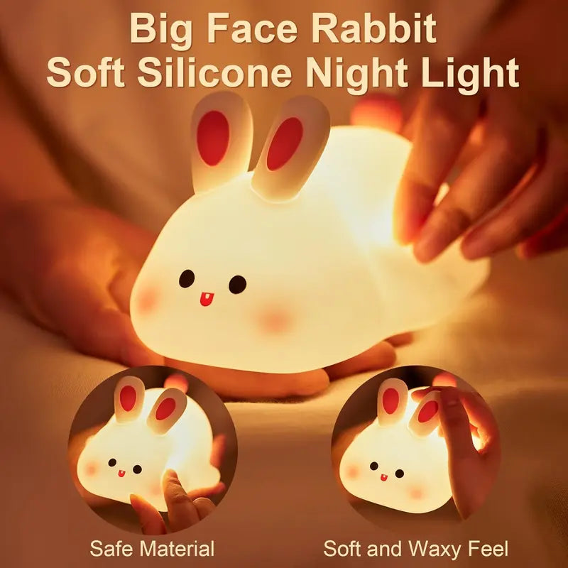 [Spring Sale] DORABOL Toy Duck Night Light with Touch Sensor, LED with Timer, Cute and Squishy, Dimmable Nursery Night Light, Rechargeable Bedside Touch Lamp for Breastfeeding, Pet Toy