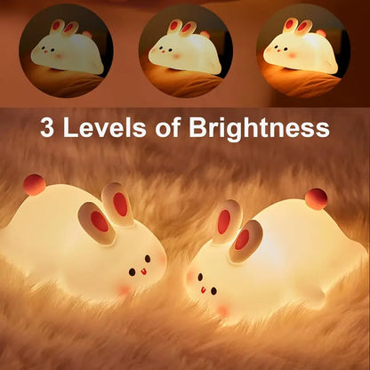 [Spring Sale] DORABOL Toy Duck Night Light with Touch Sensor, LED with Timer, Cute and Squishy, Dimmable Nursery Night Light, Rechargeable Bedside Touch Lamp for Breastfeeding, Pet Toy